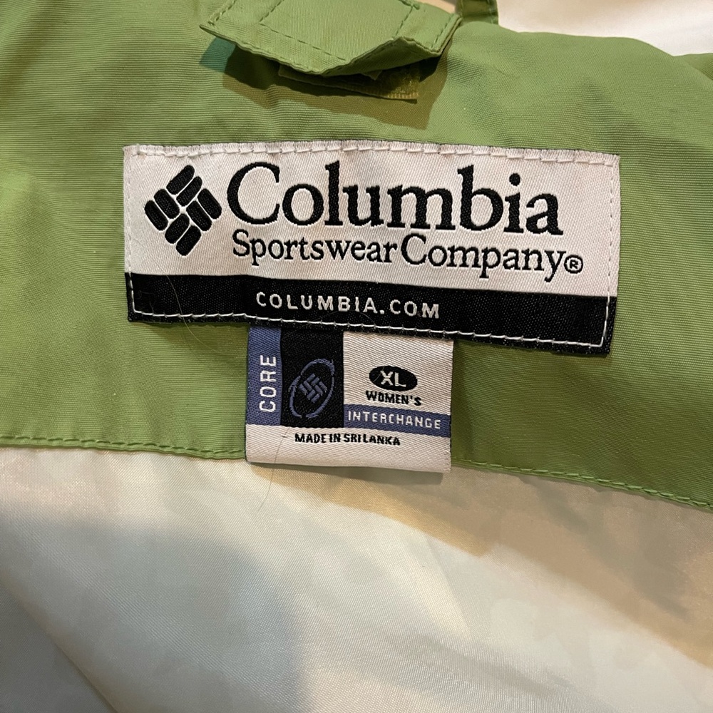 Columbia jacket xl